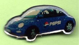Pin's Pepsi Automobile Bleue - 4A28 - Markennamen