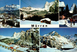 N°4554 W -cpsm Mürren -multivues- - Mürren