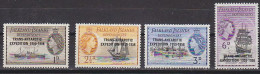 Falkland Islands Dependencies (FID) 1956 Trans Antarctic Expedition 4v ** Mnh (60083A) - Géorgie Du Sud