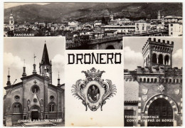DRONERO - CUNEO - 1964 - VEDUTE - Cuneo