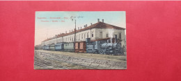 Romania Rumanien Sibiu Hermannstadt Nagyszeben Gara Railway Station Bahnhof  Palyaudvar Train, Railway - Roemenië