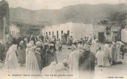 MIKICP4-005- MAROC DEBDOU UNE RUE AU QUARTIER ARABE VILLAGE ISRAELITE JUDAICA - Sonstige & Ohne Zuordnung