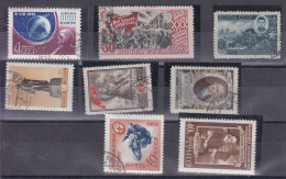 Russia - Batch Of 8 Stamps - Cancelled - Autres & Non Classés