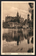 AK Sigmaringen, Donaupartie Mit Schloss  - Sigmaringen