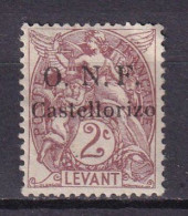 CASTELLORIZO - 2 C. Brun-lilas De 1920 - Unused Stamps