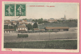 SAS0208  CPA  AUDUN-le-ROMAN  (Meurthe Et Moselle) Vue Générale - Voie Ferrée - Wagons  +++++ - Other & Unclassified