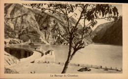 LE BARRAGE DU CHAMBON   ( ISERE ) - Autres & Non Classés