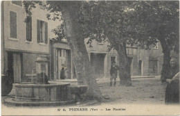 D 83  PIGNANS.  LES PLACETTES. CARTE ECRITE - Autres & Non Classés