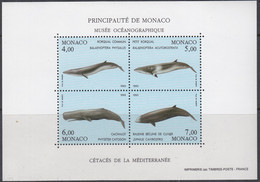 MONACO  Block  58, Postfrisch **,  Wale, 1993 - Blokken