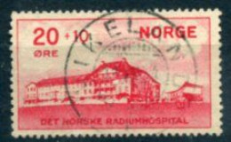 NORWAY 1931 Radium Hospital Used.  Michel 162 - Oblitérés