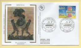 FDC N° 2791 - Mémorial Des Guerres En Indochine - 83 Fréjus 16/02/1993 (soie) - 1990-1999