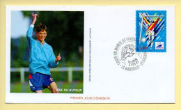 FDC N° 3075 – Coupe Du Monde De Football 1998 (Joie Du Buteur) – 13 Marseille 31/05/1997 (voir Scan Recto/verso) - 1990-1999