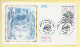 FDC N° 2430 – Le Quartz – Minéraux – 75 Paris 13/09/1986  - 1980-1989