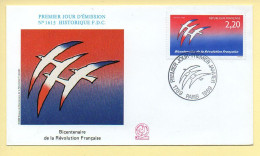 FDC N° 2560 - Bicentenaire De La Révolution Française - 75 Paris 1/01/1989 - 1980-1989