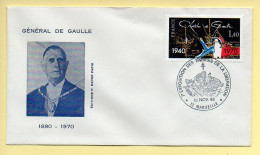 FDC N° 2114 - Général DE GAULLE - 7ème Exposition Des Timbres De La Libération - 13 Marseille 10/11/1983 - 1980-1989