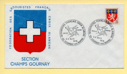 FDC Secouristes Français Croix Blanche (Section Champs Gournay) - 93 Gournay-Sur-Marne 3 Et 4/04/1976 - 1970-1979