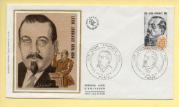 FDC N° 2030 – Léon Jouhaux – 75 Paris 12/05/1979 (soie)   - 1970-1979