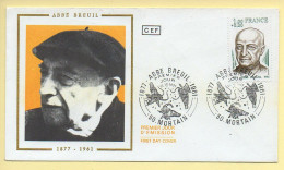 FDC N° 1954 - Abbé BREUIL (1877-1961) - 50 Mortain 15/10/1977 - 1970-1979