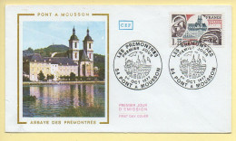 FDC N° 1947 - Abbaye Des Prémontrés - 54 Pont A Mousson 1/10/1977 - 1970-1979