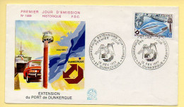 FDC N° 1925 - Extension Du Port De Dunkerque - 59 Dunkerque 2/02/1977  - 1970-1979