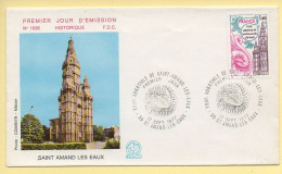 FDC N° 1948 - Saint-Amand-les-Eaux (Tour Abbatiale) - Saint-Amand-les-Eaux 17/09/1977  - 1970-1979