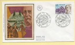 FDC N° 1846 - Théâtre Du Peuple De Bussang - 88 Bussang 9/08/1975 (soie) - 1970-1979