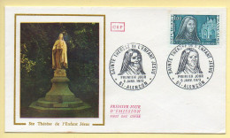 FDC N° 1737 - Sainte-Thérèse De L'Enfant Jésus - 61 Alençon 6/01/1973 - 1970-1979