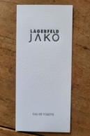 Carte Lagerfeld Jako - Modern (from 1961)