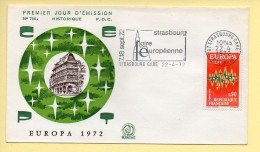 FDC N° 1715 - EUROPA 1972 - CEPT - 67 Strasbourg-Gare 22/04/1972  - 1970-1979