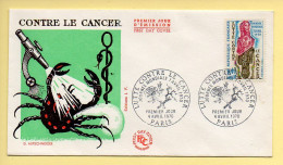 FDC N° 1636 - Lutte Contre Le Cancer (Journée Mondiale) - 75 Paris 4/04/1970  - 1970-1979