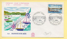 FDC N° 1585 - La Trinité Sur Mer - 56 La Trinité-sur-Mer 15/02/1969 - 1960-1969