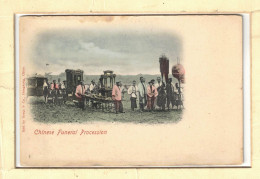 CPA GRACA CHINE CHINA FUNERAILLES CHINOISES  CHINESE FUNERAL PROCESSION  Old Postcard - Chine