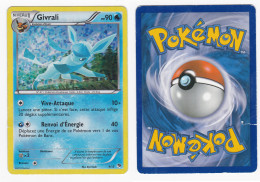 Carte Pokémon Reverse Holo Givrali 2013 4/12 Petit Défaut En Bas à Droite Visible Sur Scan Du Dos - Autres & Non Classés