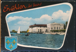 °°° 31220 - FRANCE - 95 - ENGHIEN LES BAINS - LE CASINO ET LE LAC - 1967 With Stamps °°° - Enghien Les Bains