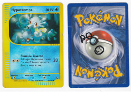 Carte Pokémon Reverse Holo Hypotrempe 2002 Coups De Feutre Sur Le Dos 50 % - Andere & Zonder Classificatie