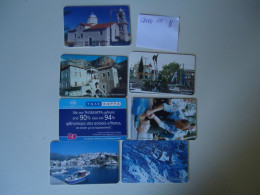 GREECE USED  PHONECARDS  LOT OF 7  FREE SHIPPING - Griechenland