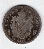 149 - FRANCE - Napoléon III - 1 Franc 1868 A - 1 Franc
