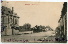 -  GUEUGNON - ( Sâone Et Loire ), Route De Digoin, écrite,1906, Petite Anim à Gauche, Coins Ok, TBE, Scans. - Gueugnon