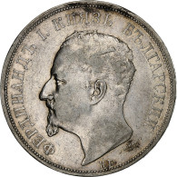 Bulgarie, Ferdinand I, 5 Leva, 1892, Kormoczbanya, Argent, TTB, KM:15 - Bulgarien