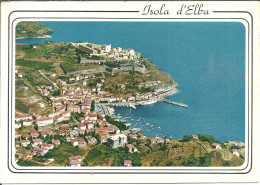 Isola D'Elba, Porto Azzurro (Livorno) Veduta Aerea, Aerial View, Vue Aerienne, Luftansicht - Livorno
