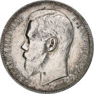 Russie, Nicholas II, Rouble, 1897, St. Petersburg, Argent, TTB, KM:59.3 - Russia