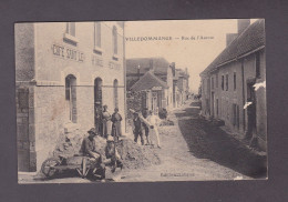 Villedommange Marne Rue De L' Aurore   ( Cafe Restaurant Labasse éditeur De La Carte Travaux 51959) - Autres & Non Classés