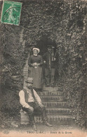 FRANCE - Troo - Vue Sur L'entrée De La Grotte - Animé - Vue Générale - Carte Postale Ancienne - Vendome