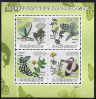 GUINEE-BISSAU - PAPILLONS - N° 2804 A 2807 ET BF 639 - NEUF** MNH - Butterflies