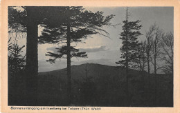 Sonnenuntergang Am Inselberg Bei Tabarz (Thür. Wald) Ngl #154.010 - Autres & Non Classés