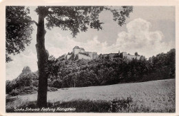 Sächs. Schweiz - Festung Königstein Ngl #154.340 - Autres & Non Classés