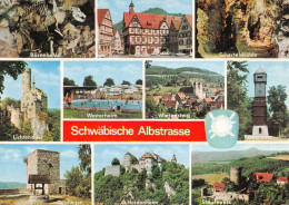 Schwäbische Albstraße Mehrbildkarte Gl1973 #155.351 - Autres & Non Classés
