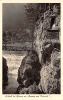 Füssen I.Allgäu - Lechfall Mit Maxsteg Und Denkmal Gl1955 #155.178 - Sonstige & Ohne Zuordnung