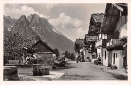 Garmisch Frühlingstraße Gegen Zugspitze Gl1941 #155.014 - Sonstige & Ohne Zuordnung