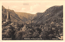 Thale Eingang Ins Bodetal Hexentanzplatz Roßtrappe Gl1955 #155.943 - Sonstige & Ohne Zuordnung